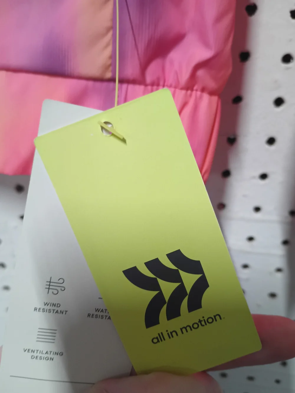 all in motion Pink & Purple Tie-Dye Hooded Jacket